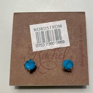 Blue Stud Earrings Never Worn from Nordstrom